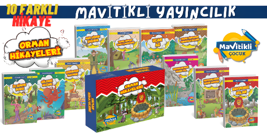 Mavitikli Yayıncılık Orman Hikayeleri 10'lu+ Değerlendirme ekli resmi