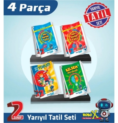 Mavitikli Yayıncılık 2.SINIF KIŞ TATİL KİTABI resmi