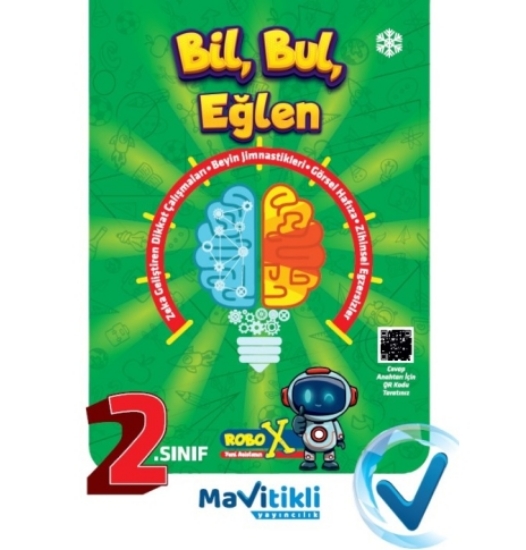 Mavitikli Yayıncılık 2.SINIF KIŞ TATİL KİTABI resmi