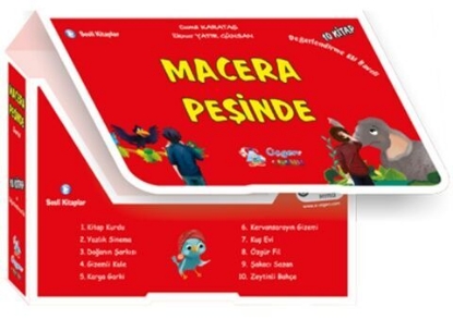 Üçgen Yayıncılık Macera Peşinde – Kutulu 10 Kitap resmi