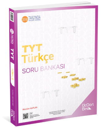 Üç Dört Beş Yayınları TYT Türkçe Soru Bankası resmi