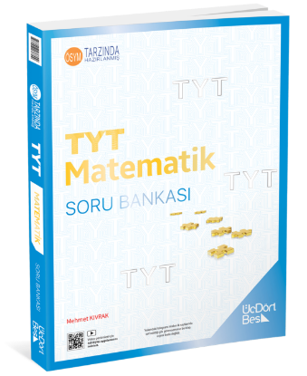 ÜçDörtBeş Yayınları TYT Matematik Soru Bankası - GÜNCEL BASKI resmi