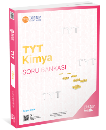 ÜçDörtBeş Yayınları TYT Kimya Soru Bankası- GÜNCEL BASKI resmi