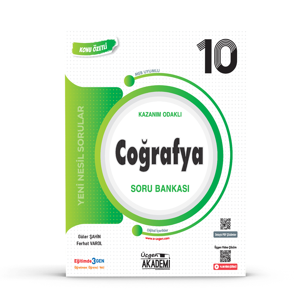 10. Sınıf COĞRAFYA – Konunun Özü Soru Bankası