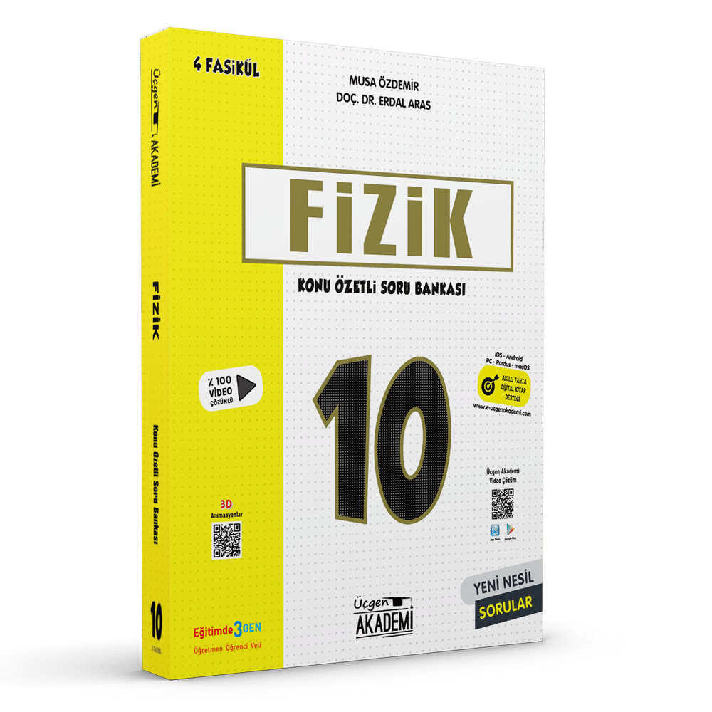 10. SINIF FİZİK – Konu Özetli Soru Bankası – 4 Fasikül