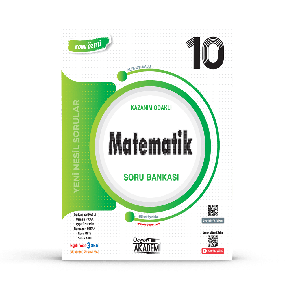 10. Sınıf MATEMATİK – Konunun Özü Soru Bankası