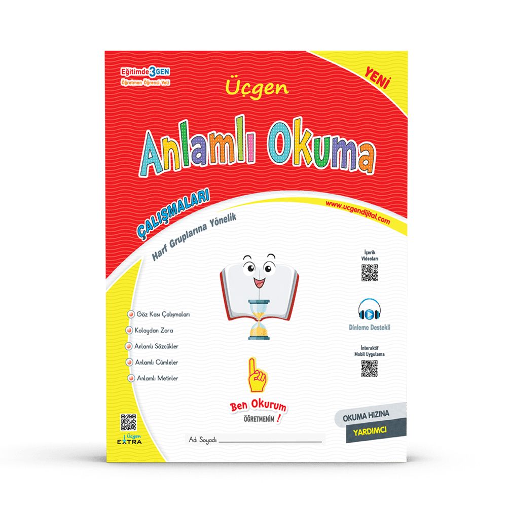 1. Sınıf Okuma Yazma Seti – Anlamlı Okuma Çalışmaları