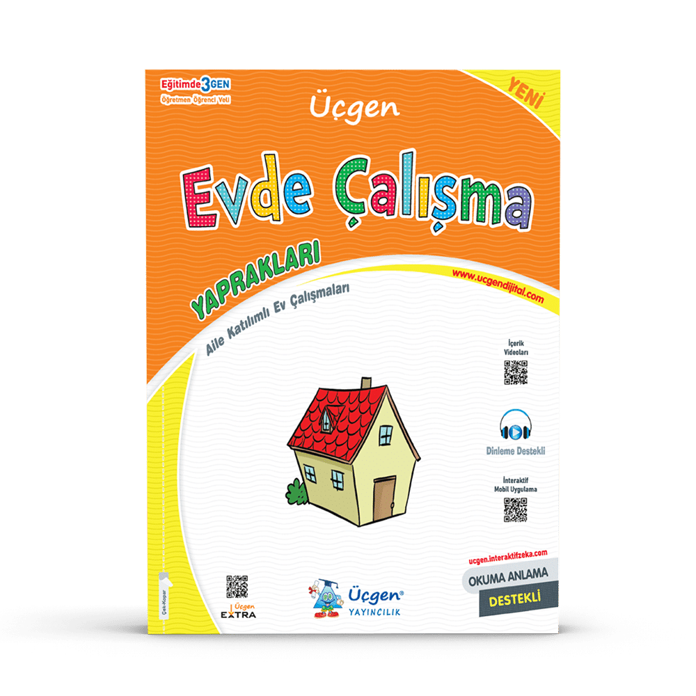 1. Sınıf Okuma Yazma Seti – Evde Çalışma Yaprakları