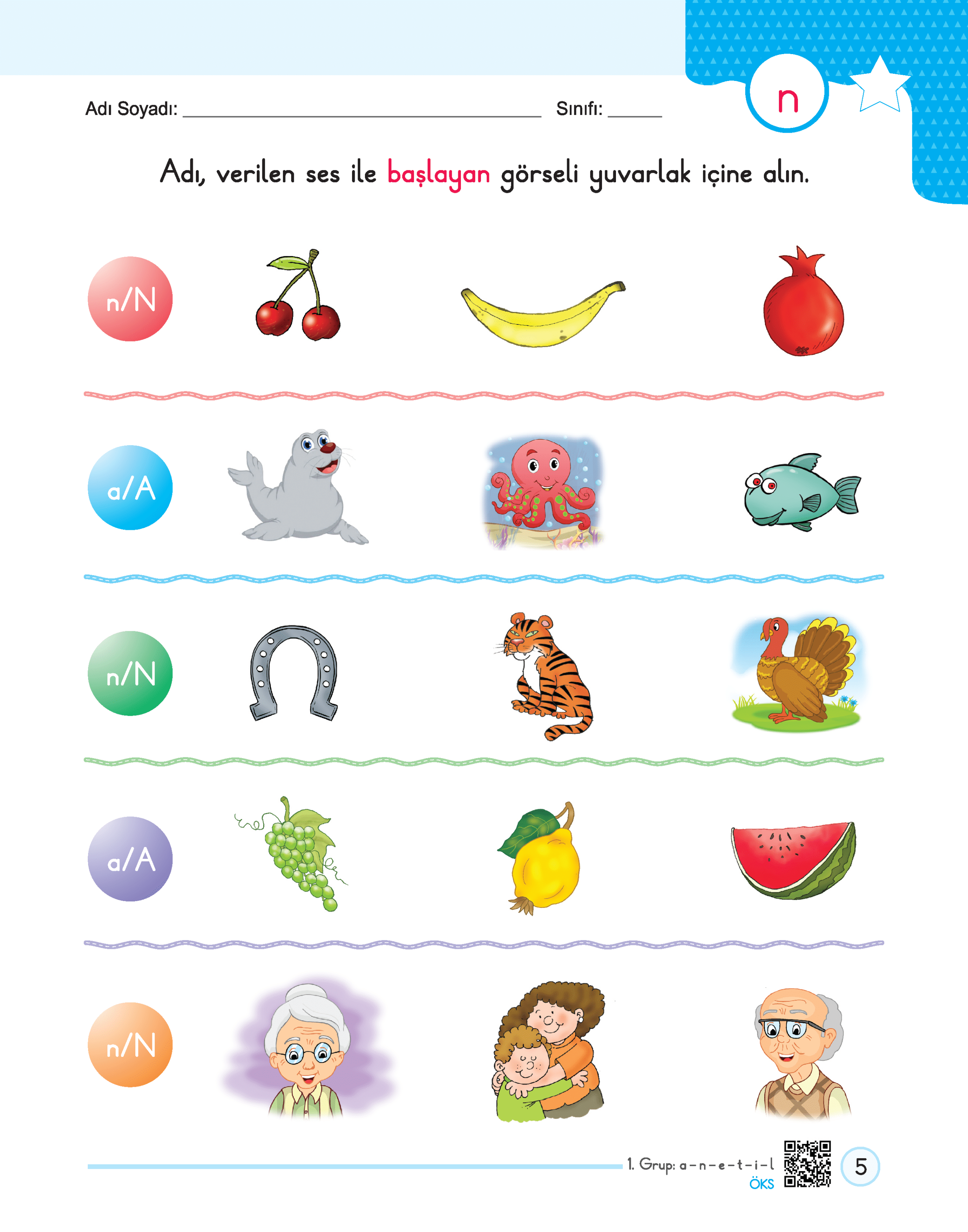 1. Sınıf Okuma Yazma Seti – Görsel Dikte Defterim
