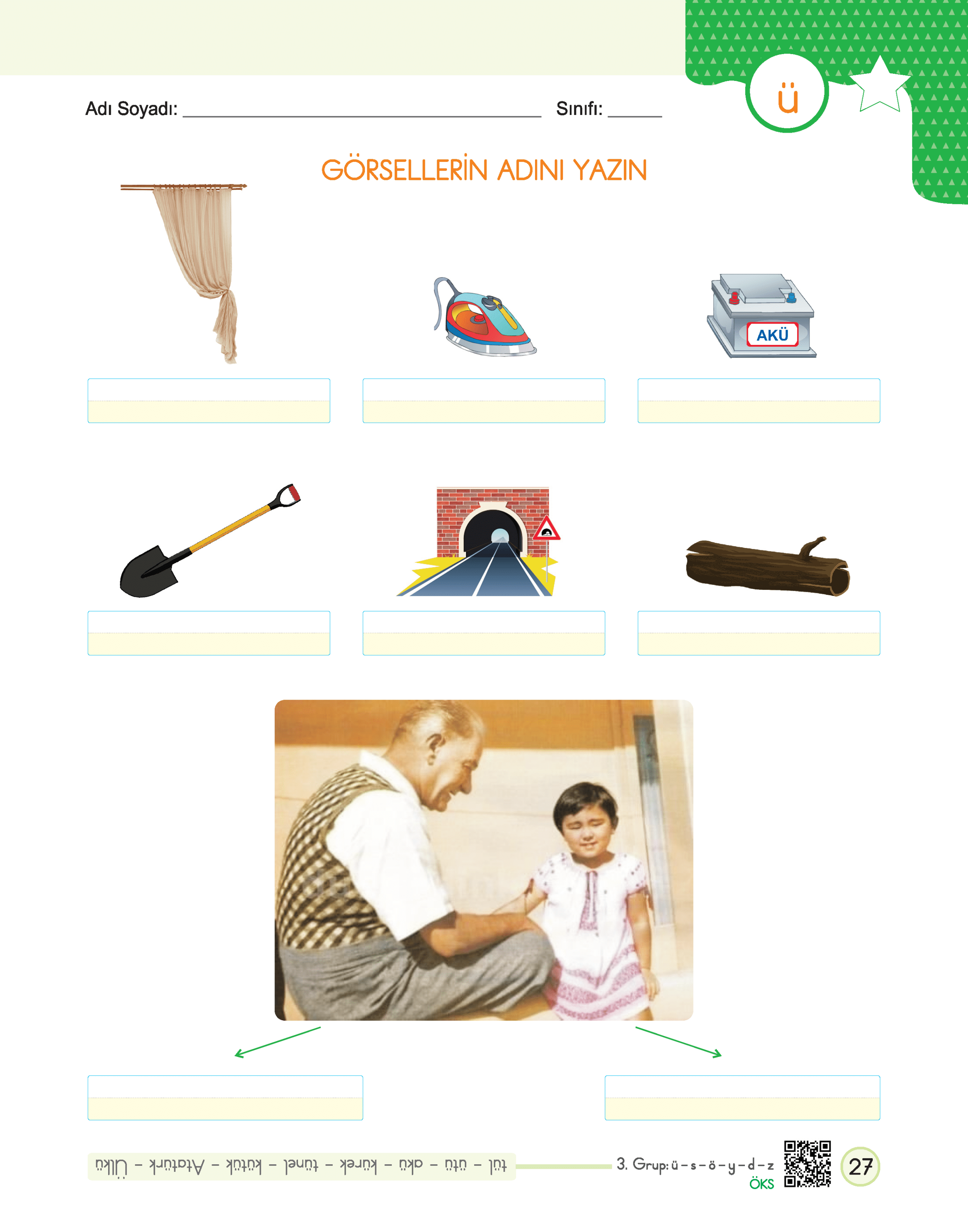1. Sınıf Okuma Yazma Seti – Görsel Dikte Defterim
