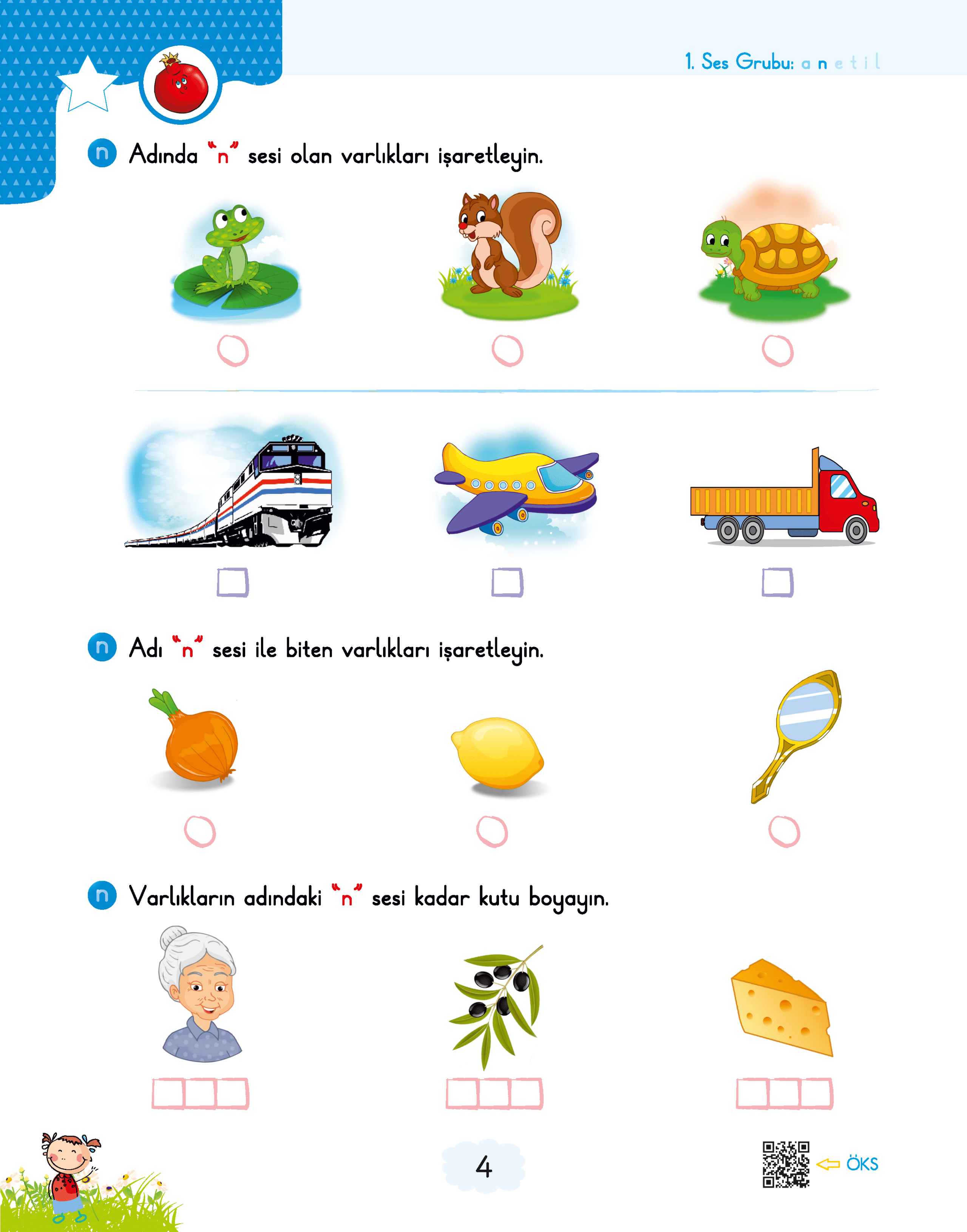 1. Sınıf Okuma Yazma Seti – Harf Fasikülleri