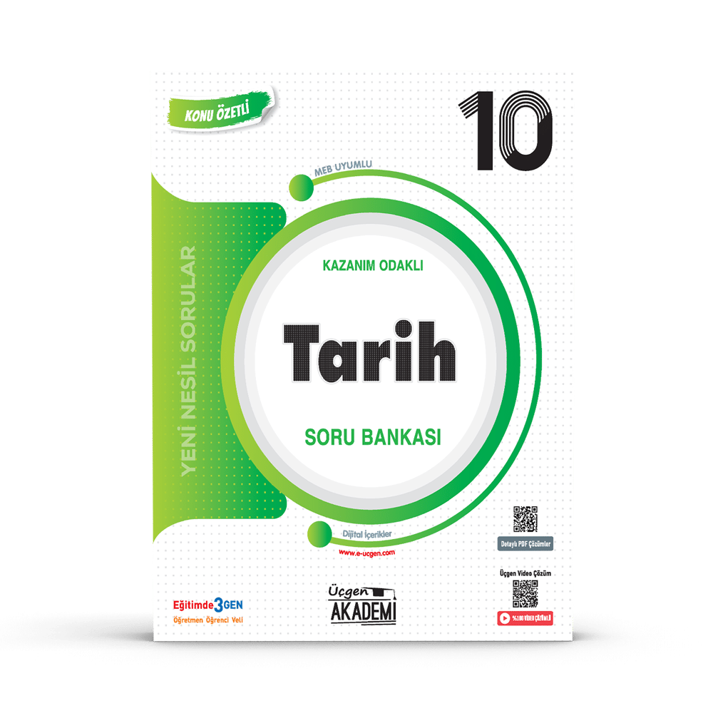 10. Sınıf TARİH – Konunun Özü Soru Bankası