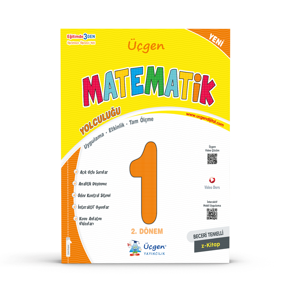 1.SINIF – Beceri Temelli – MATEMATİK Yolculuğu 2.Dönem