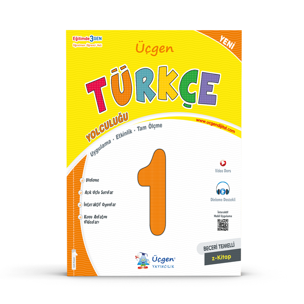 1.SINIF – Beceri Temelli – TÜRKÇE Yolculuğu