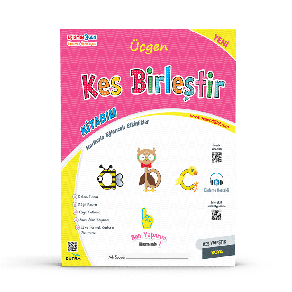 1.SINIF – Kes Birleştir Etkinlik Kitabım