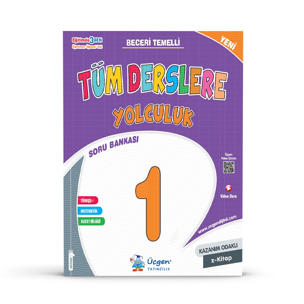 1.SINIF – SÜPER ÜÇLÜ – Kazandıran Kitaplar