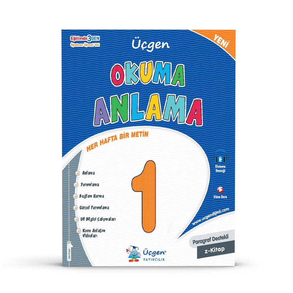 1.SINIF – SÜPER ÜÇLÜ – Kazandıran Kitaplar