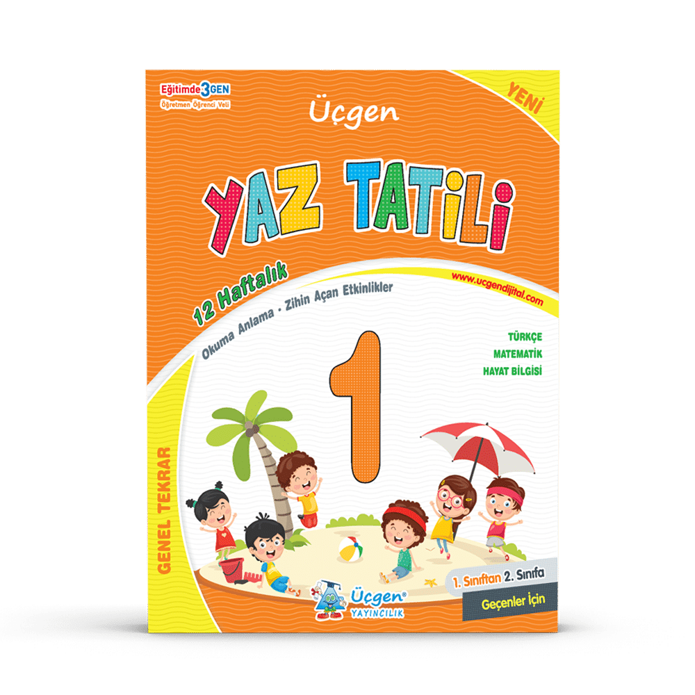 1.SINIF – YAZ TATİLİ – 12 Haftalık Tekrar