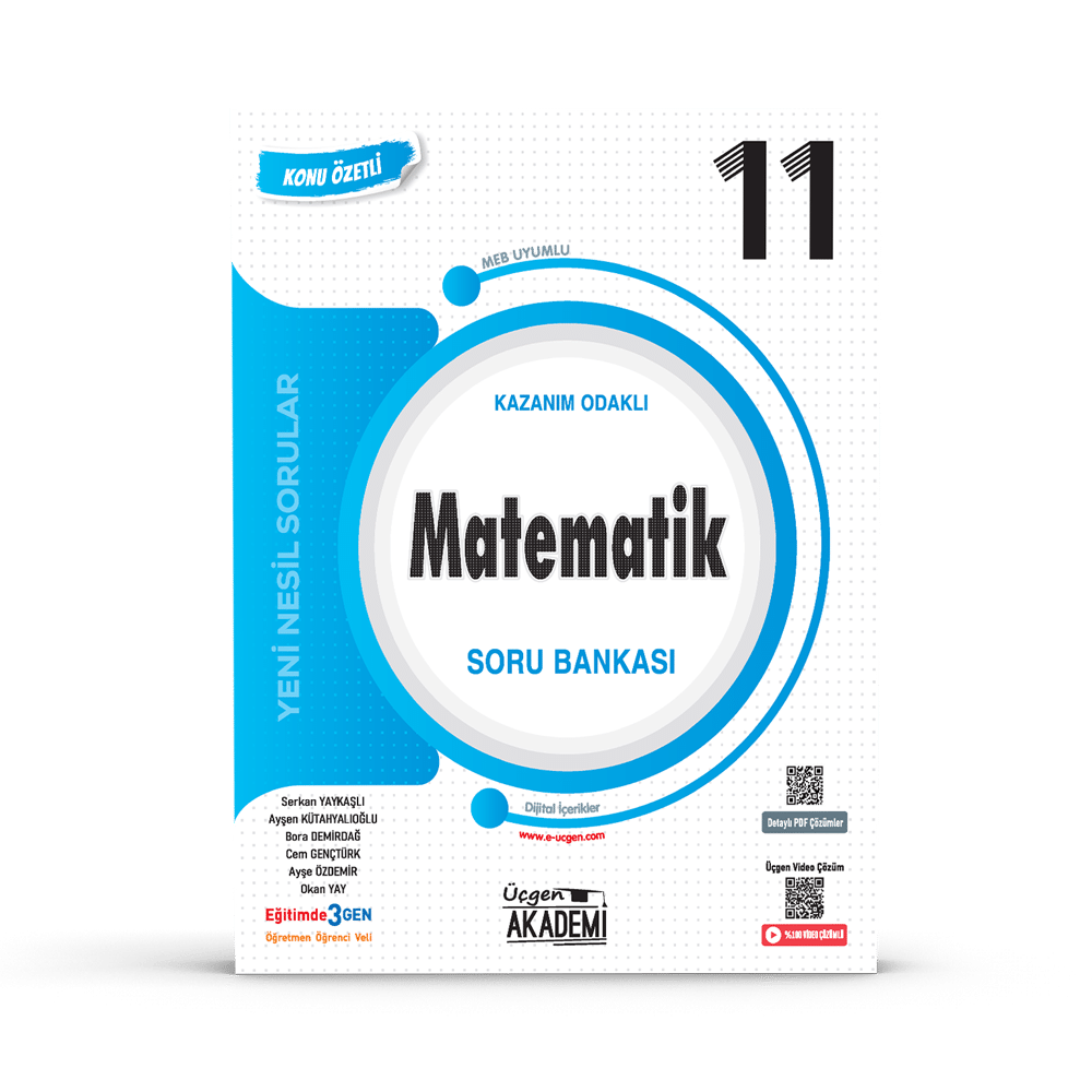 11. Sınıf MATEMATİK – Konunun Özü Soru Bankası