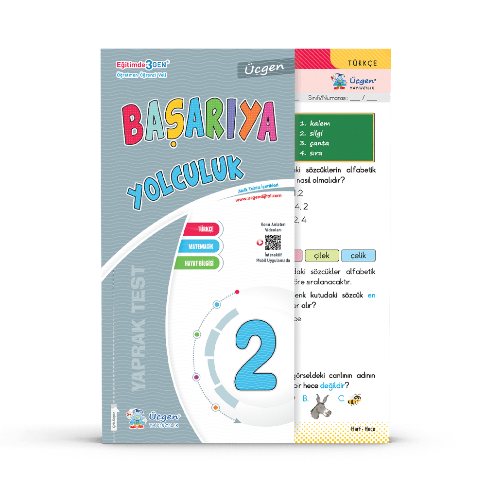 2.SINIF -Başarıya Yolculuk – Yaprak Test