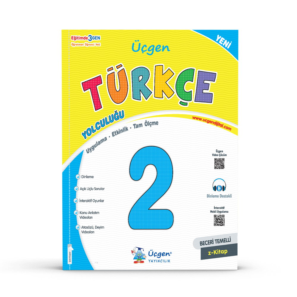 2.SINIF – Beceri Temelli – TÜRKÇE Yolculuğu