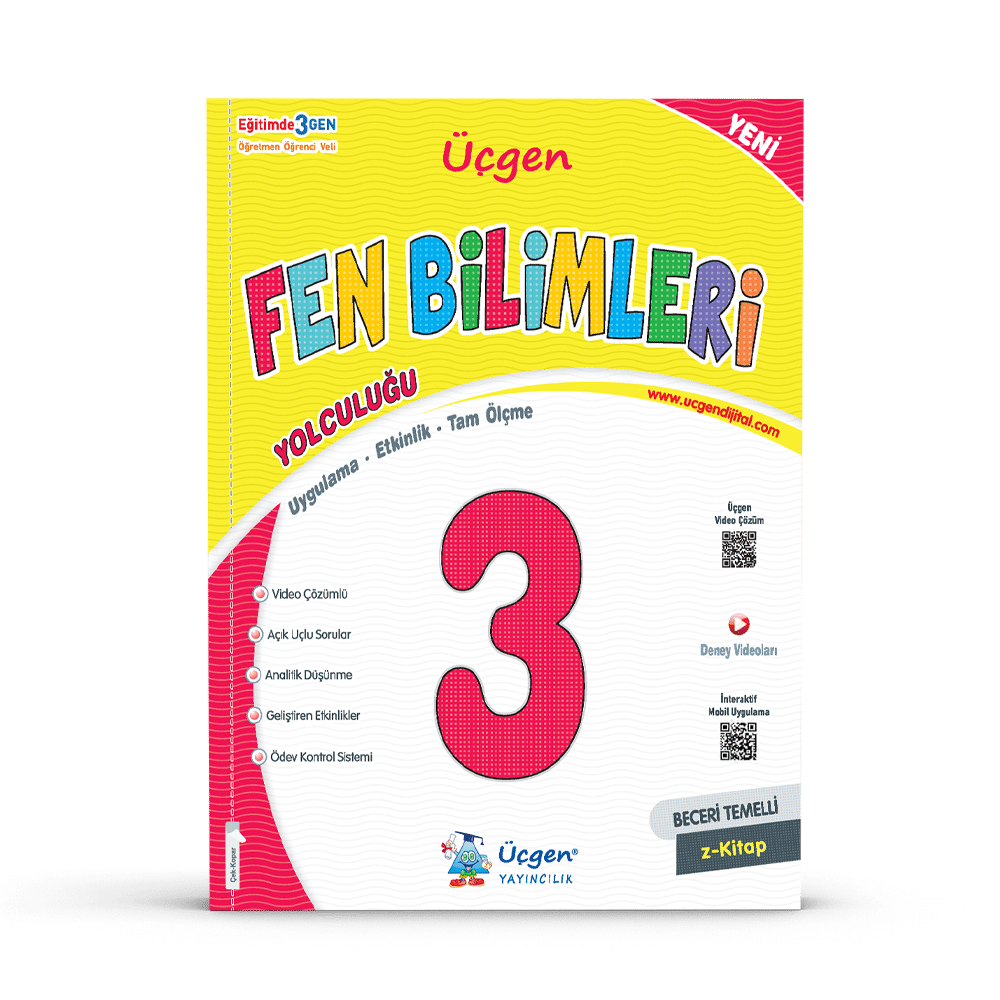 3.SINIF – Beceri Temelli – FEN BİLİMLERİ Yolculuğu