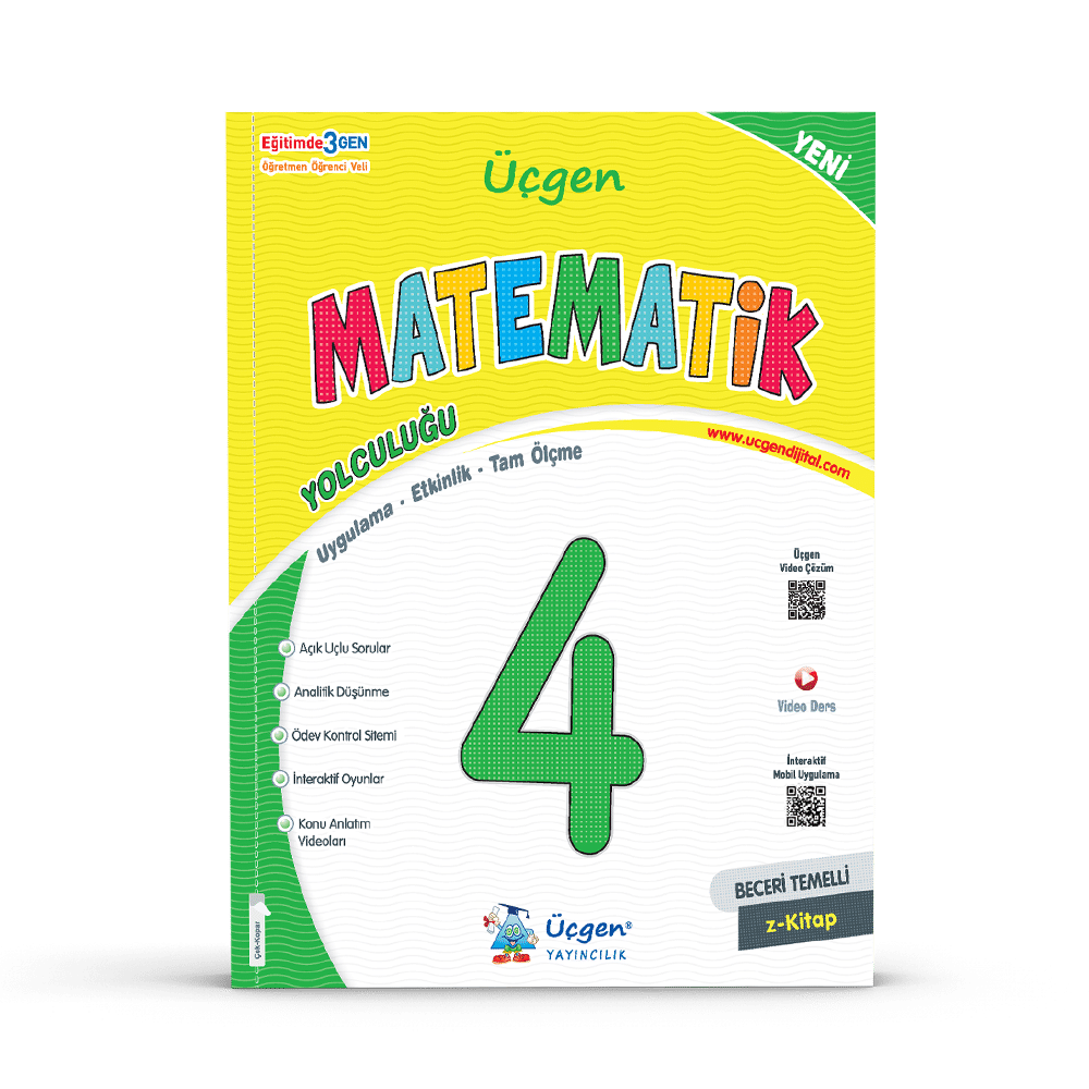 4.SINIF – Beceri Temelli – MATEMATİK Yolculuğu