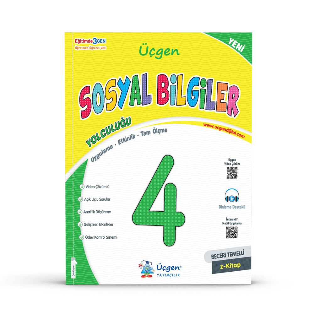 4.SINIF – Beceri Temelli – SOSYAL BİLGİLER Yolculuğu