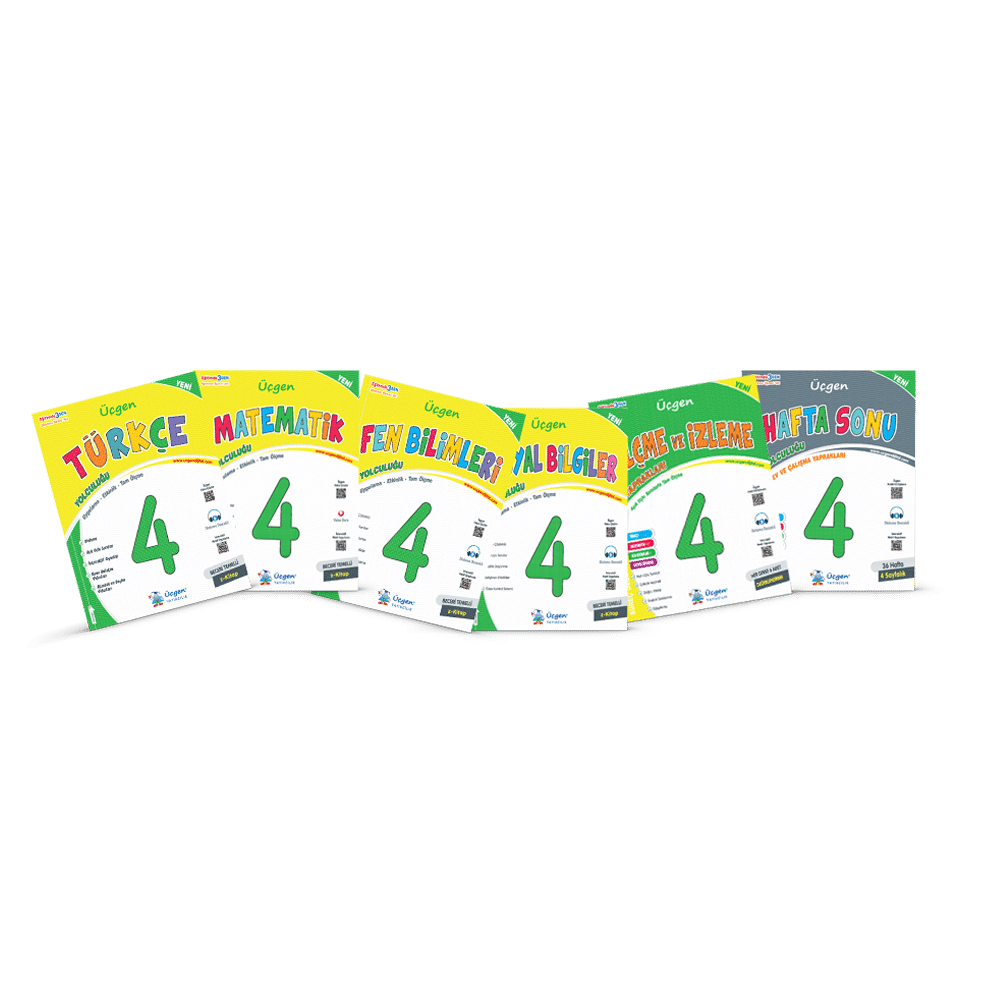 4.SINIF – BECERİ TEMELLİ İLKOKUL SETİ (Türkçe – Matematik – Fen – Sosyal – Ölçme ve İzleme – Hafta Sonu)