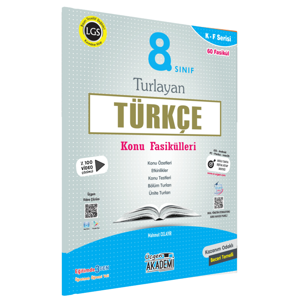 8. SINIF – TÜRKÇE – Turlayan Konu Fasikülleri