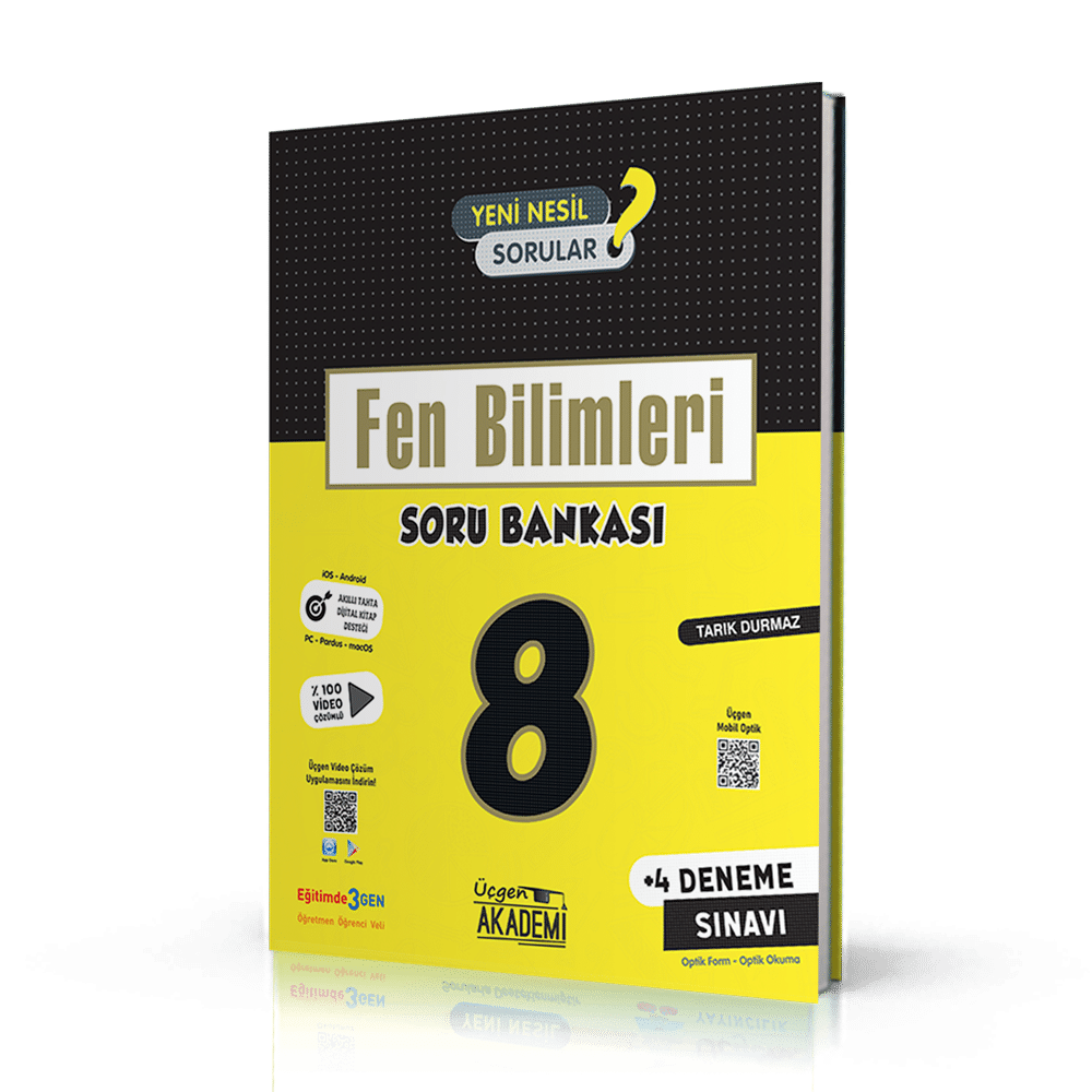 8.SINIF – FEN BİLİMLERİ – Soru Bankası