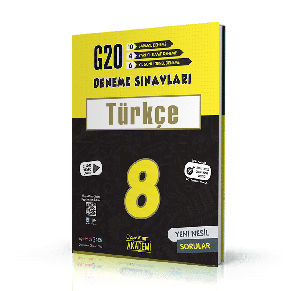 8.SINIF – TÜRKÇE – 20’li Deneme Sınavları