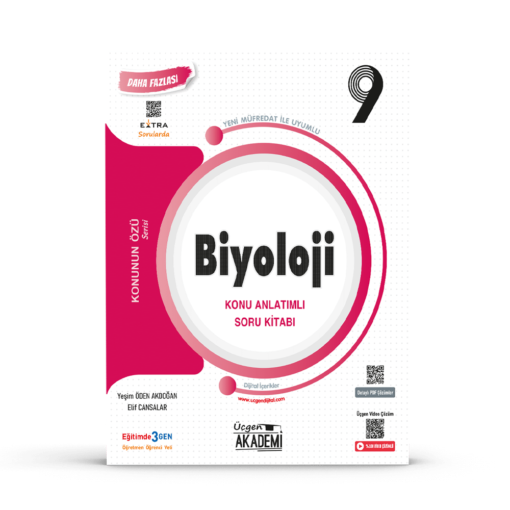 9. Sınıf BİYOLOJİ – Konunun Özü Soru Bankası