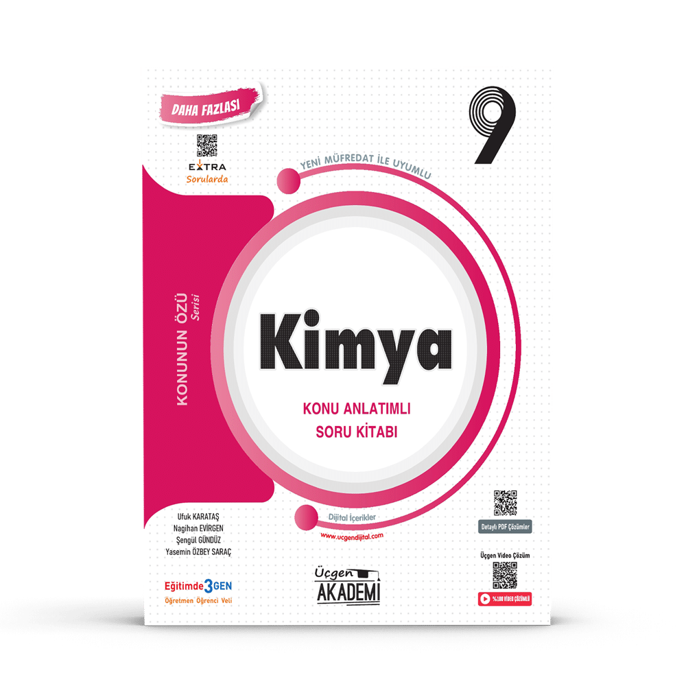 9. Sınıf KİMYA – Konunun Özü Soru Bankası