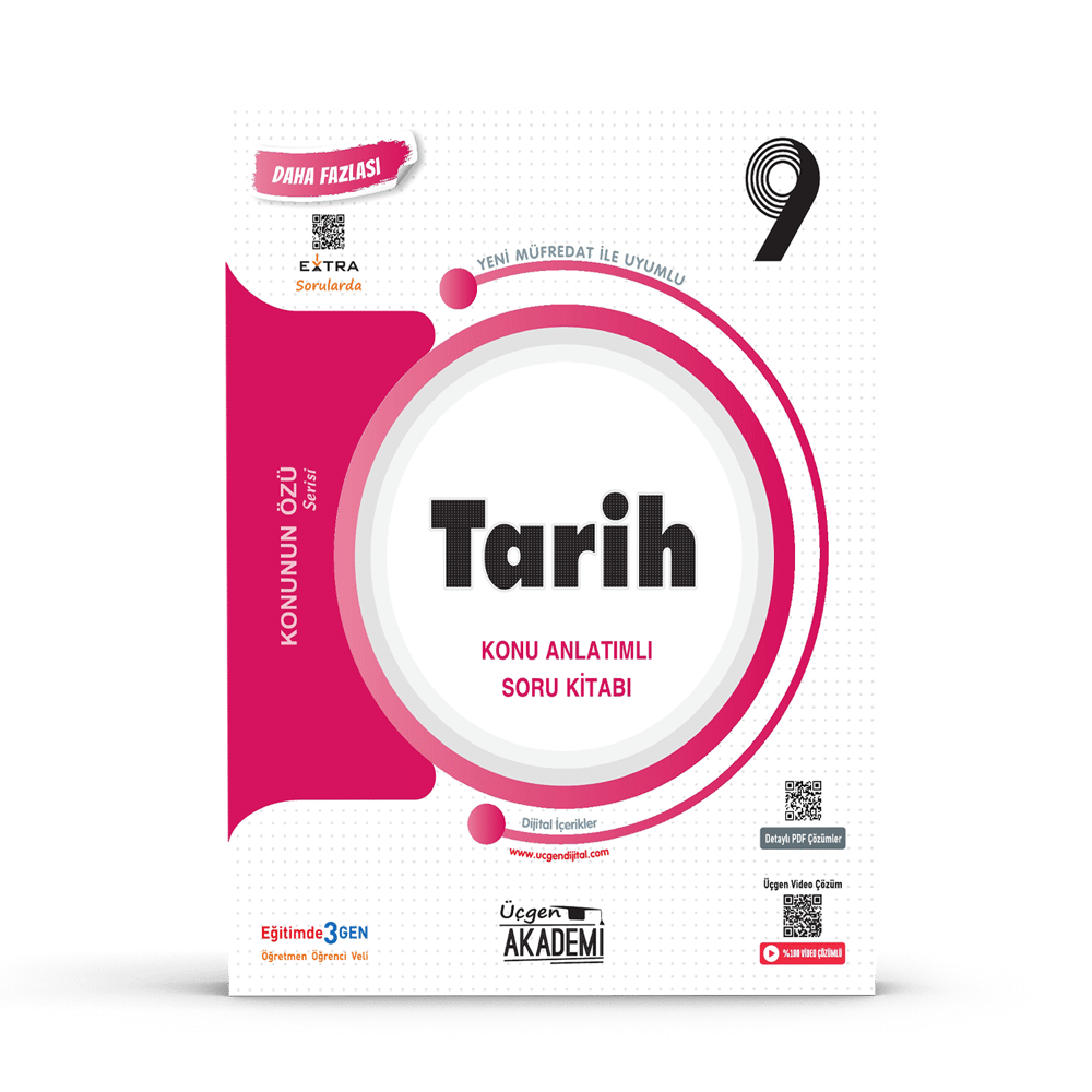 9. Sınıf TARİH – Konunun Özü Soru Bankası