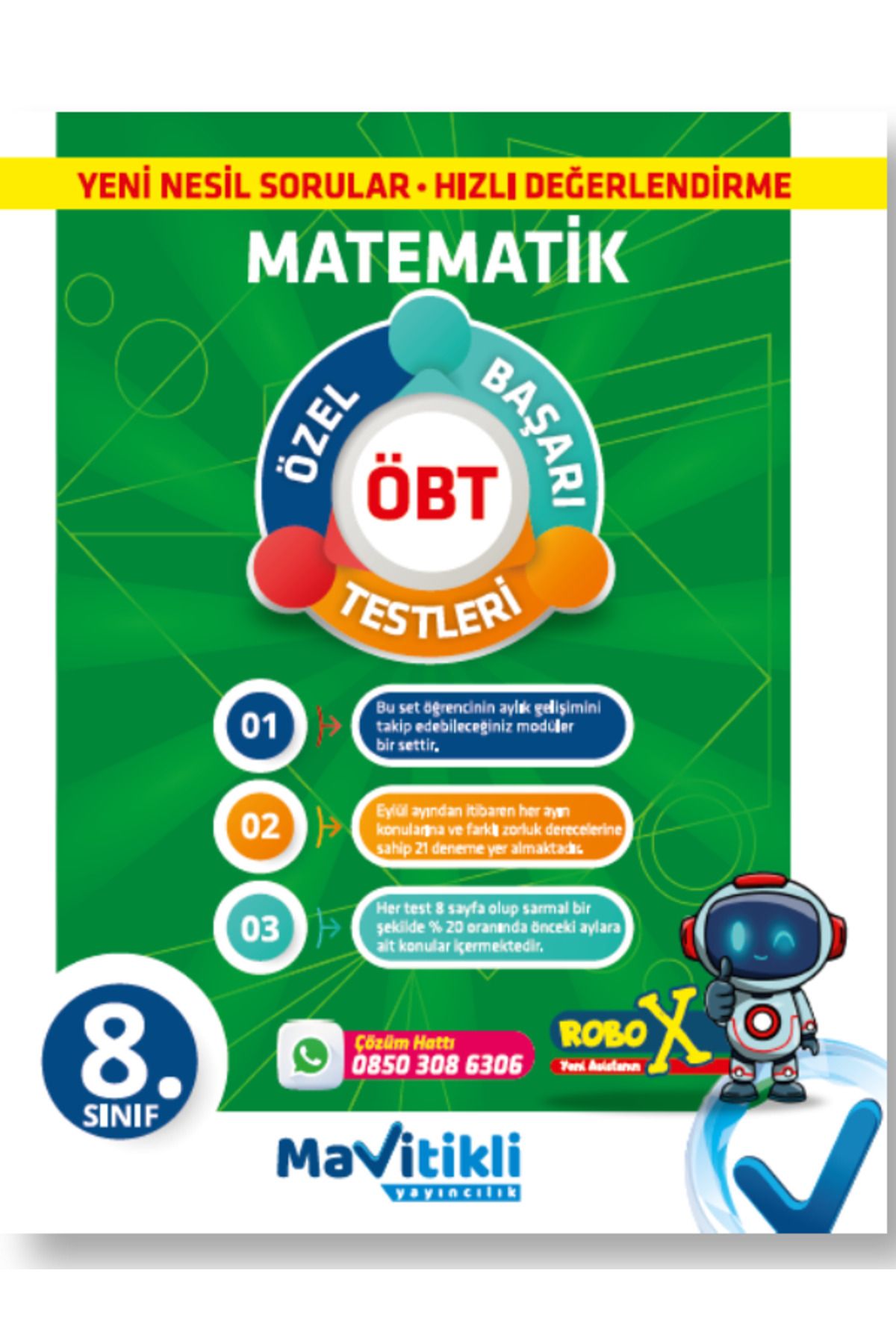8.SINIF MATEMATİK ÖZEL BAŞARI TESTLERİ-ÖBT
