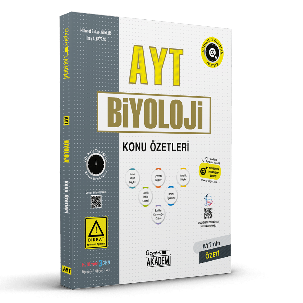 AYT – BİYOLOJİ – Konu Özeti