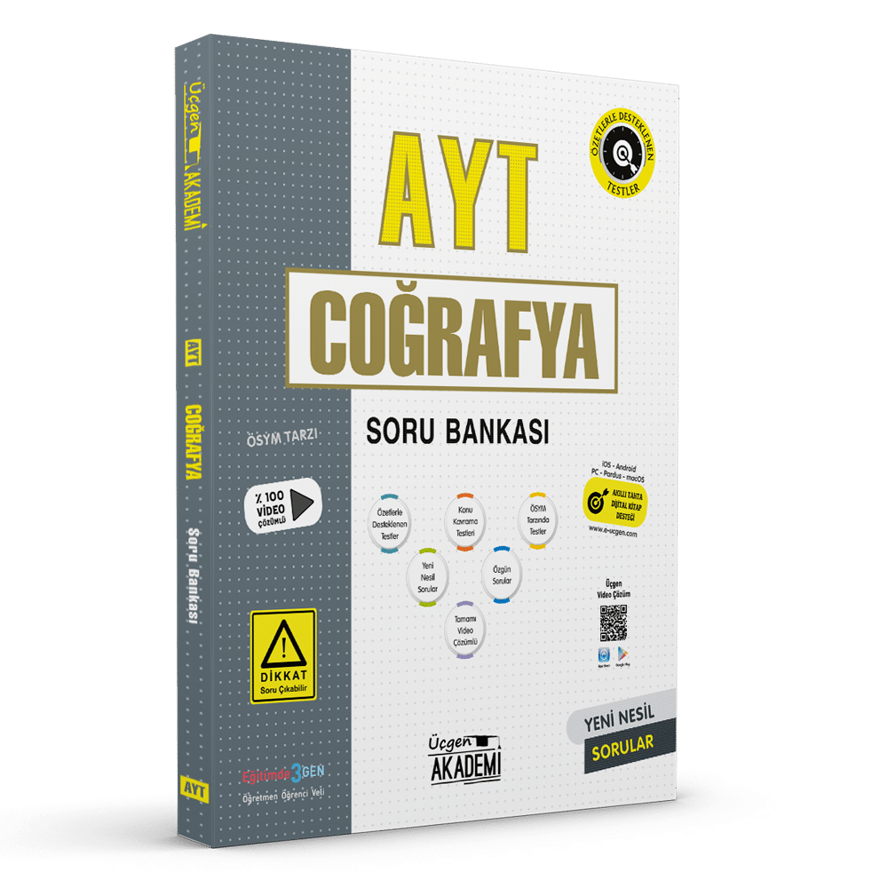 AYT – COĞRAFYA – Soru Bankası