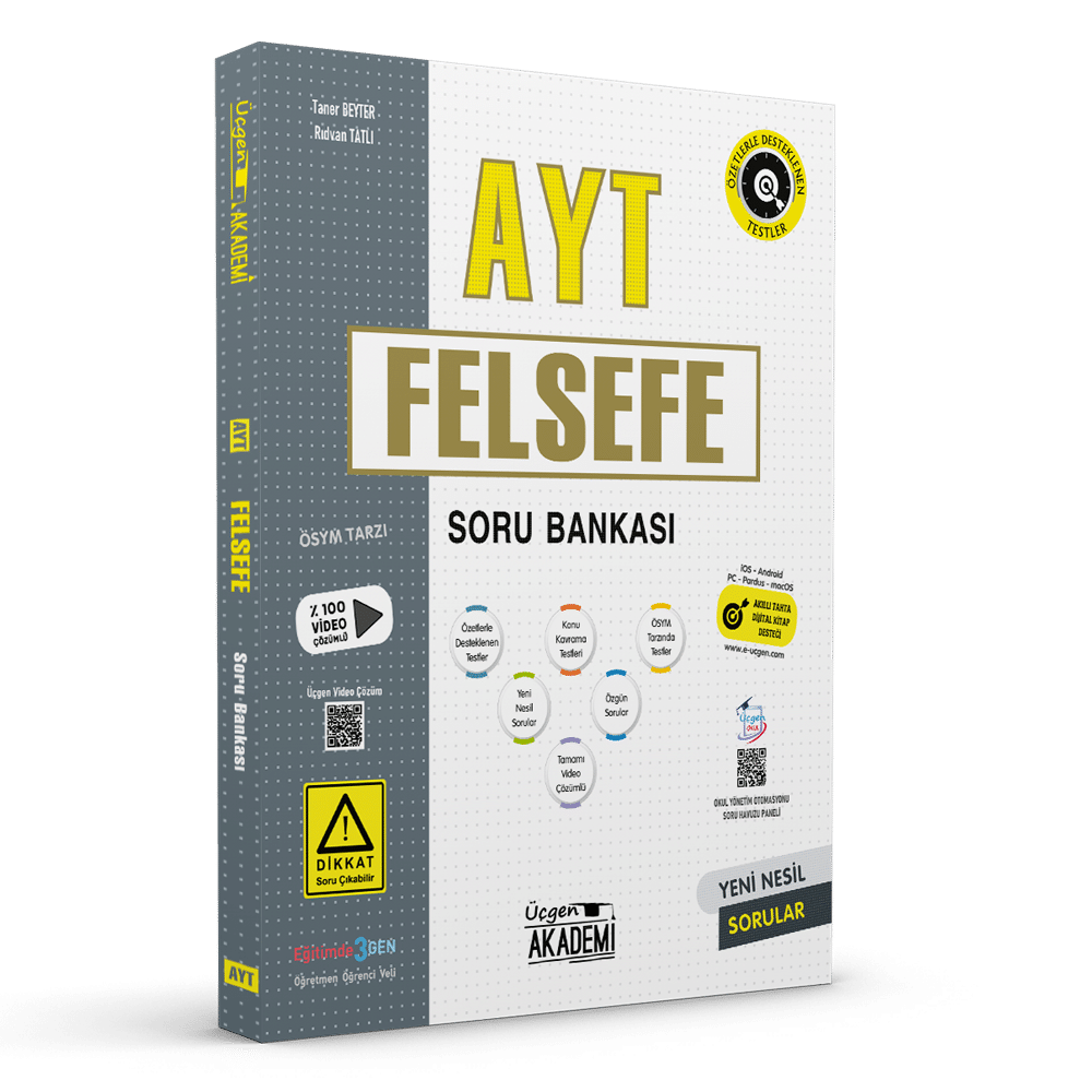 AYT – FELSEFE – Soru Bankası