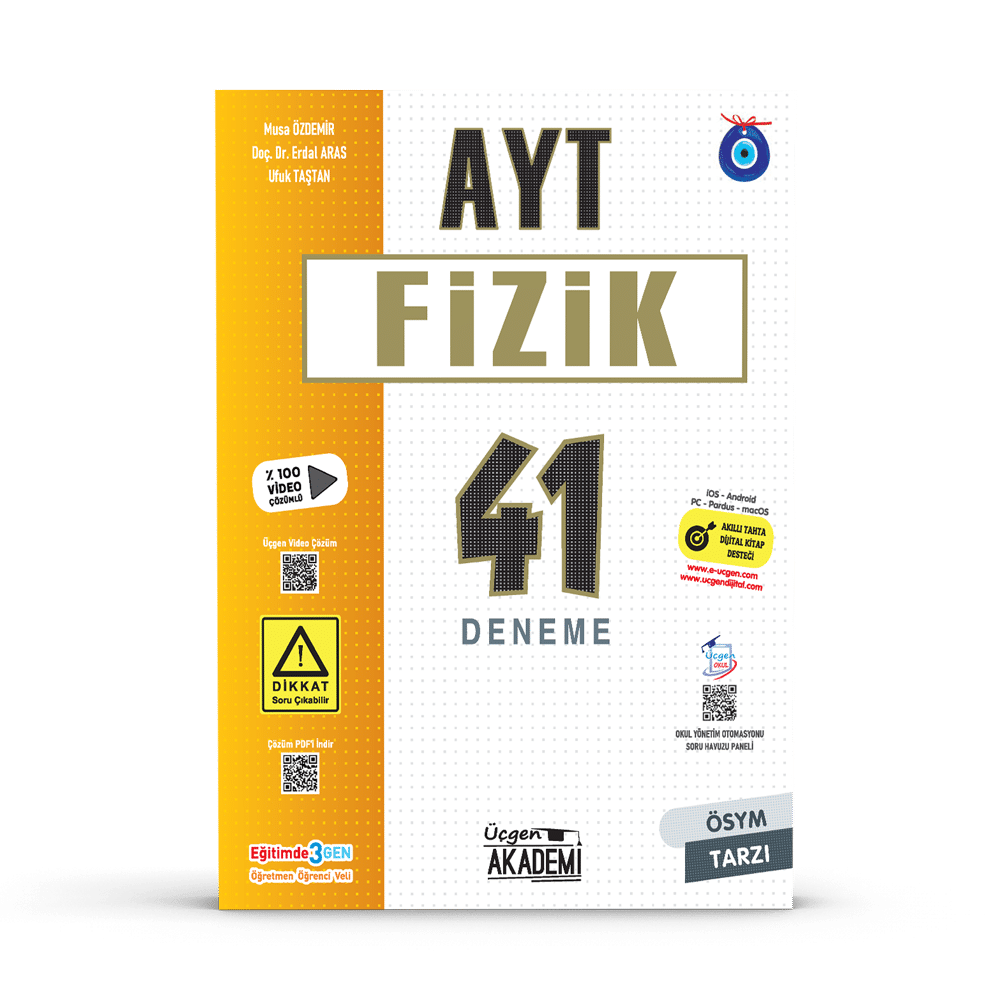 AYT – FİZİK – 41 Deneme – 2024