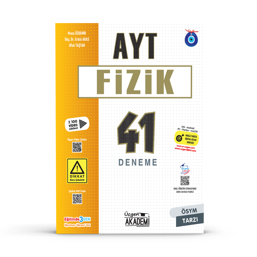 AYT – FİZİK – 41 Deneme – 2024