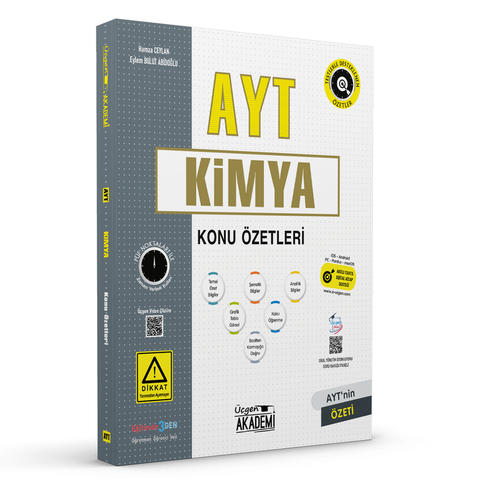 AYT – KİMYA – Konu Özeti