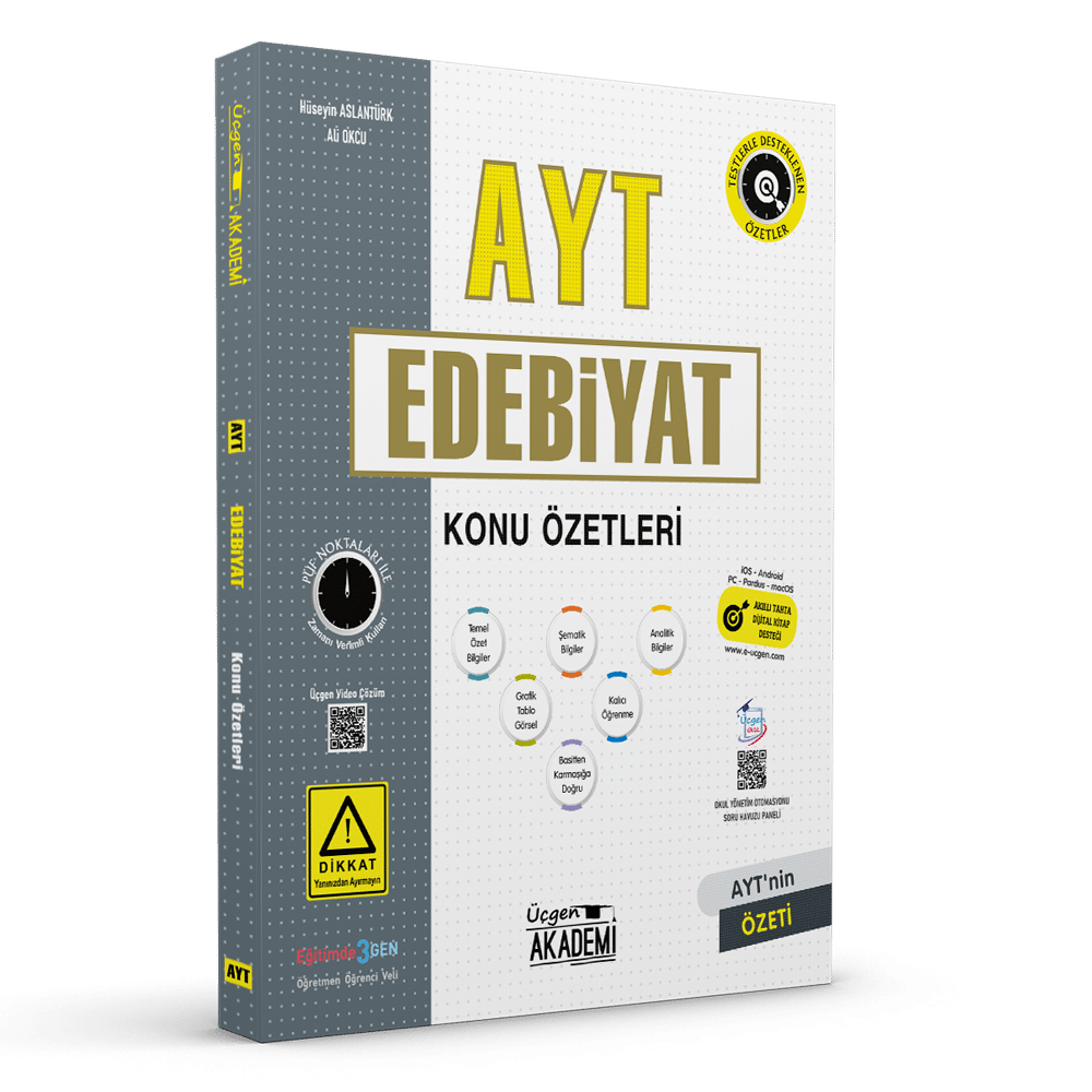 AYT – TÜRK DİLİ VE EDEBİYATI – Konu Özeti