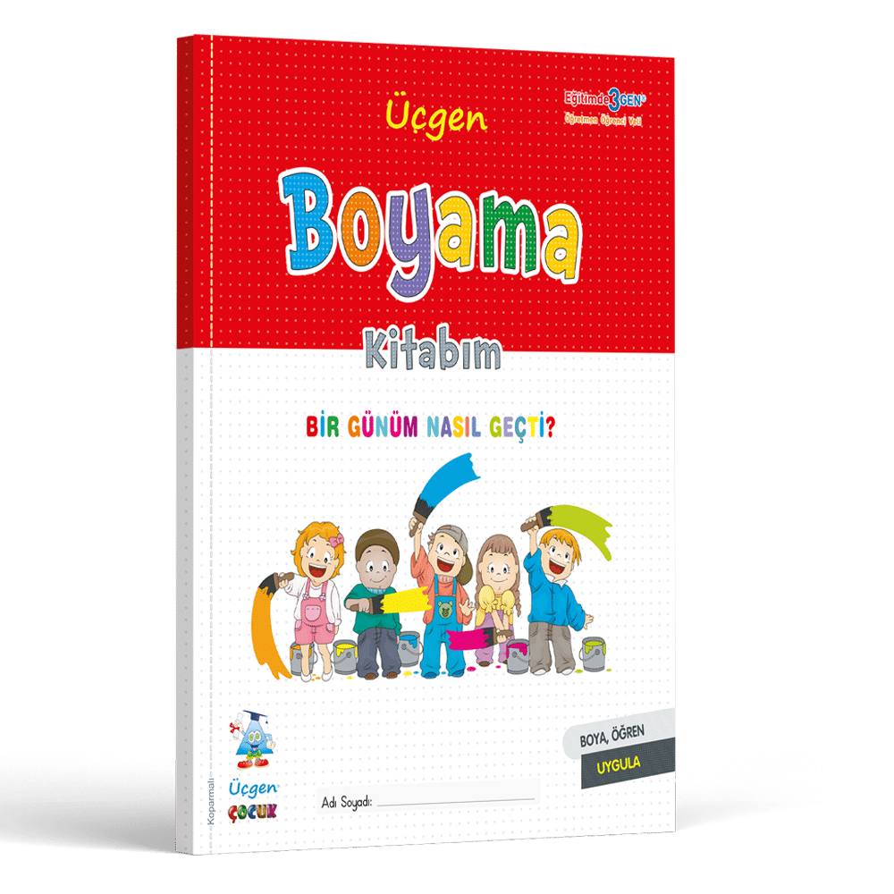 Boyama Kitabım – Bir Günüm Nasıl Geçti?