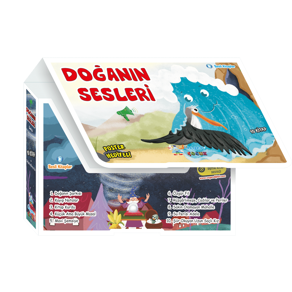 Doğanın Sesleri – Kutulu 10 Kitap