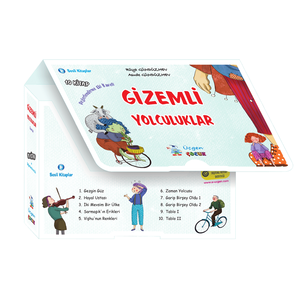 Gizemli Yolculuklar – Kutulu 10 Kitap