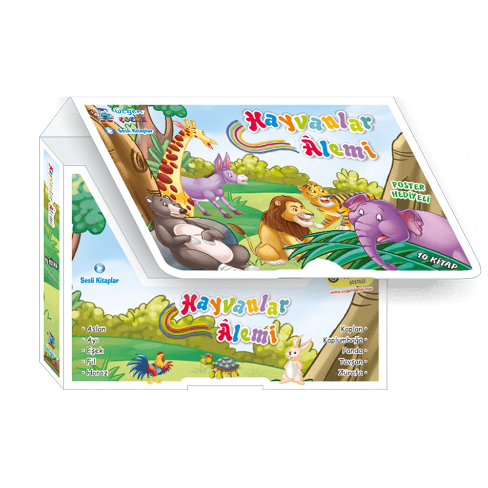 Hayvanlar Âlemi – Kutulu 10 Kitap