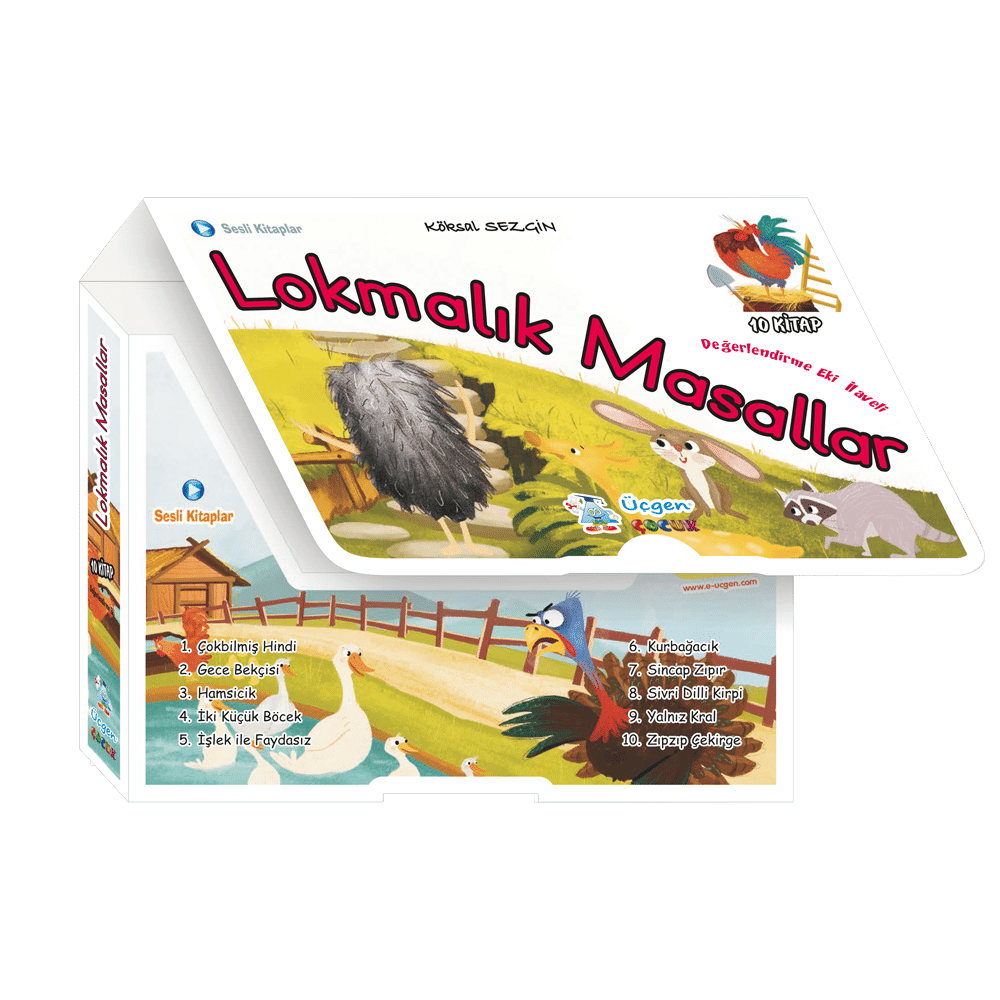 Lokmalık Masallar – Kutulu 10 Kitap