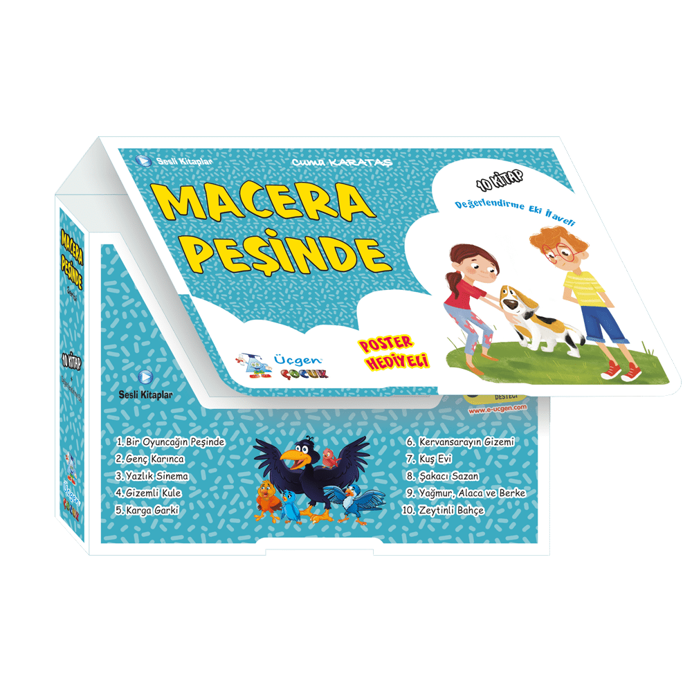 Macera Peşinde – Kutulu 10 Kitap