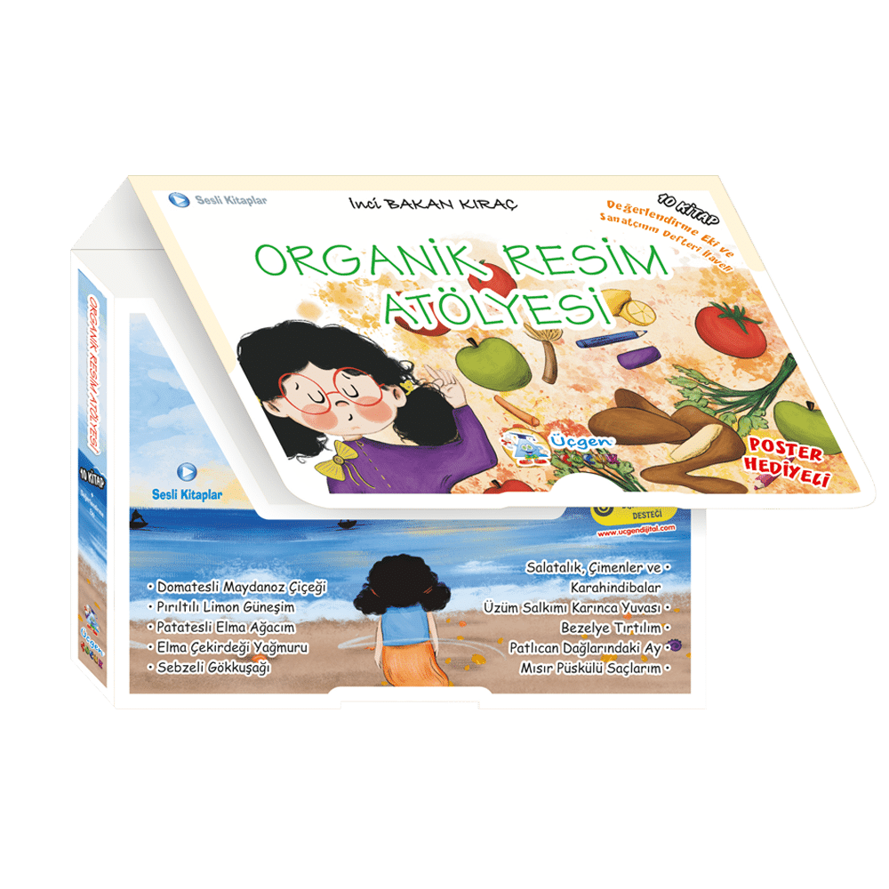 Organik Resim Atölyesi – Kutulu 10 Kitap
